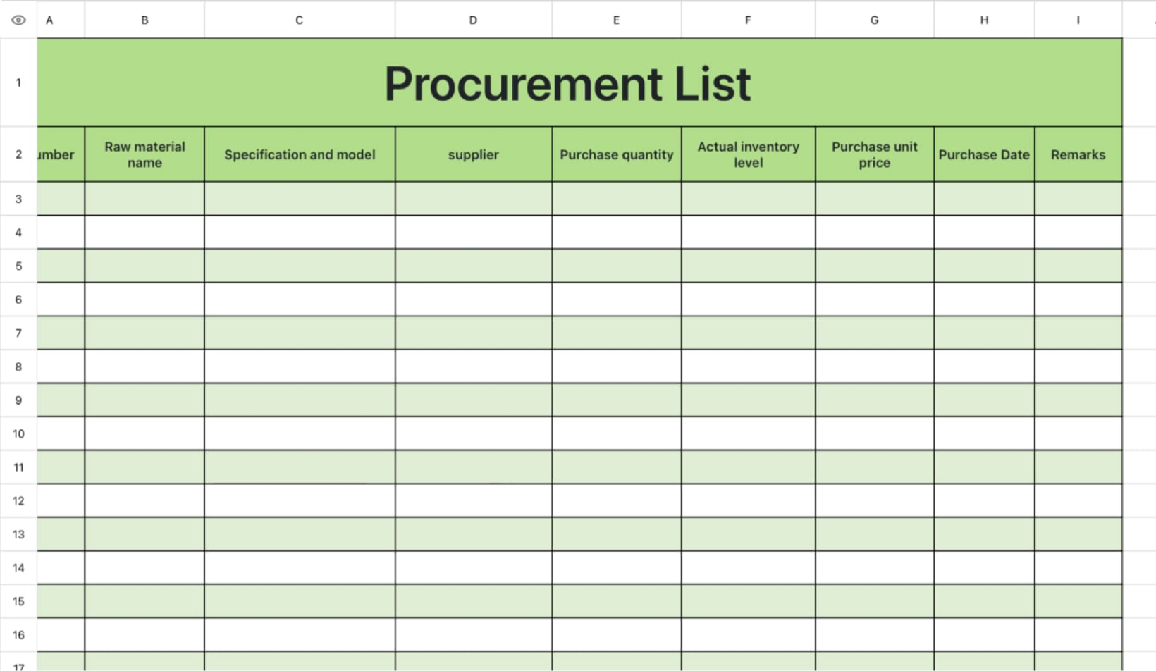 Purchase list 42 1